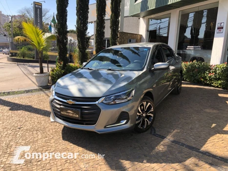CHEVROLET Onix 1.0 Turbo Flex Plus Premier Automático 4 portas