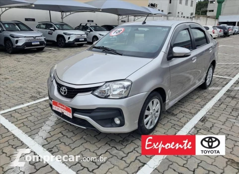 Toyota ETIOS 1.5 XLS SEDAN 16V FLEX 4P AUTOMÁTICO 4 portas