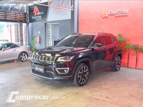 JEEP COMPASS 2.0 16V FLEX LIMITED AUTOMÁTICO 4 portas