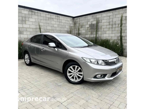 CIVIC 1.8 LXS 16V FLEX 4P AUTOMÁTICO