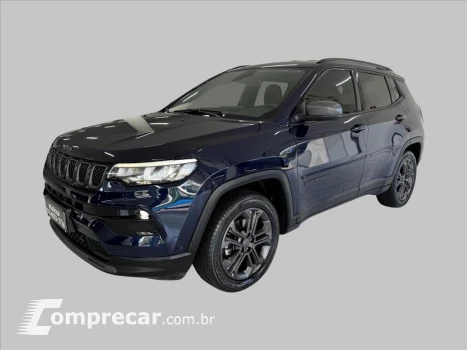 JEEP COMPASS 1.3 T270 TURBO FLEX LONGITUDE 80 ANOS AT6 4 portas