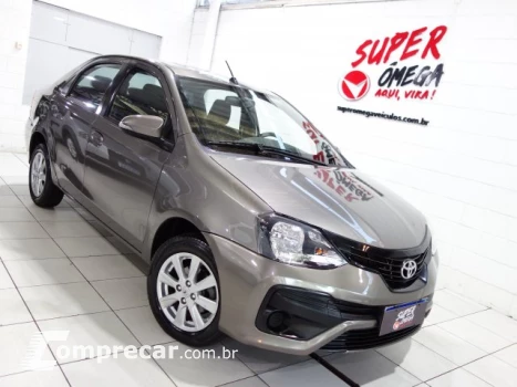 Toyota ETIOS SEDAN - 1.5 X PLUS SEDAN 16V 4P AUTOMÁTICO 4 portas