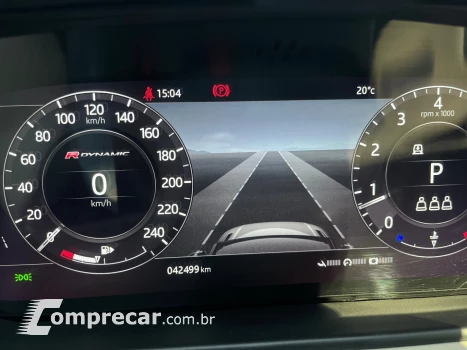 RANGE ROVER VELAR 2.0 P300 GASOLINA R-DYNAMIC SE AUTOMÁTICO