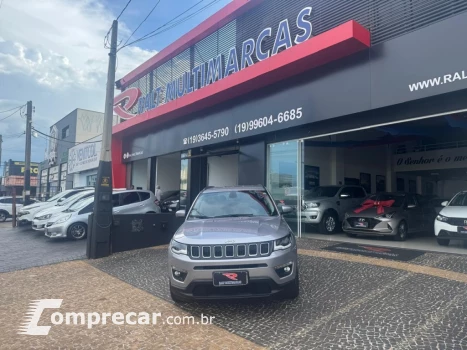 JEEP COMPASS 2.0 16V FLEX LONGITUDE AUTOMÁTICO 4 portas