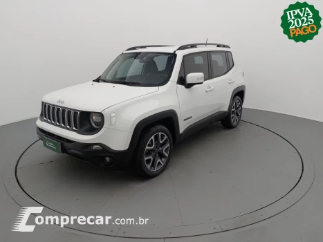 JEEP RENEGADE 1.8 16V FLEX LONGITUDE 4P AUTOMÁTICO 4 portas