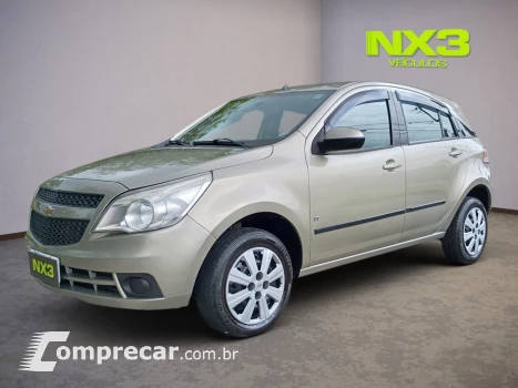 CHEVROLET AGILE 1.4 MPFI LT 8V FLEX 4P MANUAL 4 portas