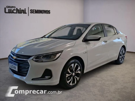 CHEVROLET ONIX 1.0 TURBO FLEX PLUS PREMIER AUTOMÁTICO 4 portas