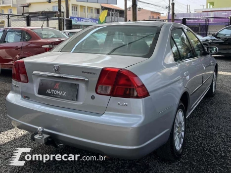 CIVIC 1.7 LX 16V GASOLINA 4P AUTOMÁTICO